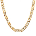 10kt Yellow Gold 22" 7mm Fancy Link Chain  