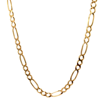 14kt Yellow Gold 24" 6mm Figaro Link Chain