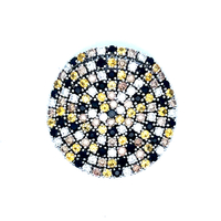 Roberto Coin 18kt White Gold 1.00ct tw Diamond & Multi-Color Pendant