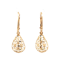 14kt Yellow Gold Dangling Earrings