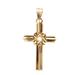 14kt Yellow Gold Cross Pendant 