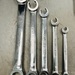 Snap-on Tools USA 5pc SAE Double Flare Nut 6 Point Line Wrench Set RXFS605B