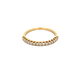 14kt Yellow Gold .30ct tw Lab Grown Band