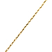 14kt Yellow Gold 7" 3.75mm Rope Bracelet