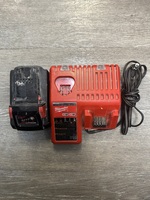 Milwaukee 48-59-1812 18V M12 / M18 Lithium ION Charger w/XC6.0 Battery