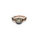 14kt Rose Gold .65ct tw Diamond Engagement Ring
