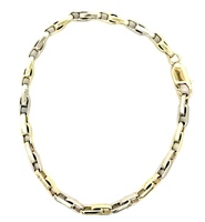 14kt Yellow Gold 9" 4mm Link Bracelet 4mm