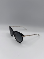 Fendi Preloved Black And Gold Cat Eye 