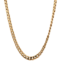 14kt Yellow Gold 22.5" 5.5mm Cuban Link Chain