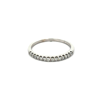 14kt White Gold .35ct tw Diamond Band Ring 