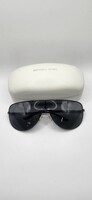 Michael Kors MK1113 Mulholland Shield Sunglasses Black Frame Gray Lens