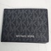 Michael Kors Signature Bifold Wallet Black PVC