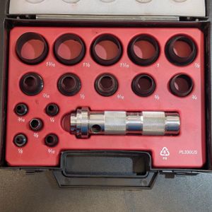Mayhew 66000 – 16-Piece Hollow Punch Set _ Durable & Precise _ Made in the USA