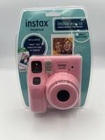 Fujifilm Instax Mini SE Instant Camera with Bonus 10 Pack Mini Film, Pink 