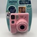 Fujifilm Instax Mini SE Instant Camera with Bonus 10 Pack Mini Film, Pink 
