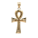 10kt Yellow Gold Cross Pendant 