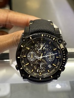 Bulova Precisionist 98B318 Men’s Chronograph 300M Diver Carbon Fiber Dial