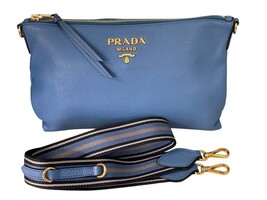 Prada Vitello Daino Calf Leather Crossbody Bag