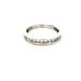 14kt White Gold .55ct tw Diamond Band Ring