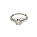18kt White Gold .05ct tw Diamond Tacori Engagement Ring 