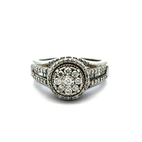 10kt White Gold .50ct tw Diamond Ring