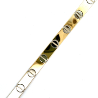 14kt Yellow Gold 7" 7.25 Link Bracelet