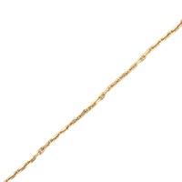 14kt Yellow Gold 7" 2.75mm Mariner Link Bracelet 
