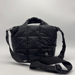 Lululemon Quilted Grid Tote Bag - Black