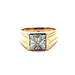 10kt Two Tone Diamond Ring