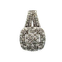 10kt White Gold 1.30ct tw Diamond Pendant