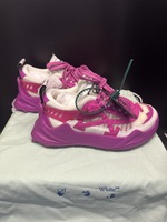Off White Odsy-1000 Sneakers White/Fuchsia US Size 6