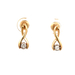 14kt Yellow Gold .15ct tw Diamond Earrings