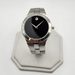 Movado Men’s Stainless Steel Watch – Black Museum Dial