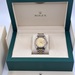 Rolex  2 Tone Stainless Steel & Gold Dial Watch