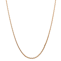 10kt Yellow Gold 21" 2mm Fancy Chain