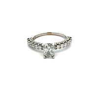 18kt White Gold 1.75ct tw Diamond Engagement 