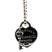 Tiffany & Co. Heart Tag With Key Necklace 