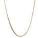 14kt Yellow Gold 20" 2mm Cuban Link Chain 