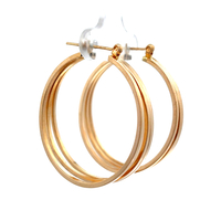 14kt Yellow Gold Hoop Earrings