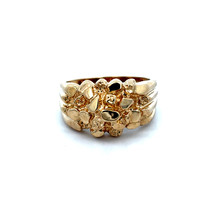 10kt Yellow Gold Nugget Ring 