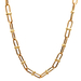 18kt Yellow Gold 15" Fancy Link Chain 