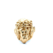 14kt Yellow Gold Jesus Ring 