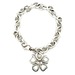 Tiffany & Co. Spring Hibiscus Open Flower Sterling Silver Bracelet