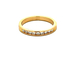 18kt Yellow Gold .30ct tw Diamond Band Ring 