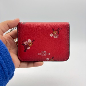 Coach Bifold Wallet with a Floral Print
