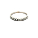14kt White Gold .25ct tw Diamond Band