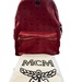 MCM Stark Red Backpack 