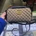 Gucci Gg Marmont Small Camera Bag Shoulder Crossbody Chain Quilted Canvas