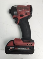 Milwaukee M18 FUEL 1/4" Brushless Impact Driver 2853-20 w/ 2 Batteries