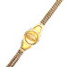 14kt Yellow Gold 8" Virgin De Guadalupe Name Tag Bracelet 